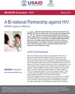 A Bi-national Partnership against HIV: USAID Legacy in Mexico