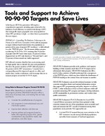 Tools and Support to Achieve 90-90-90 Targets and Save Lives