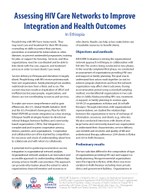 Assessing HIV Care Networks to Improve Integration and Health Outcomes in Ethiopia