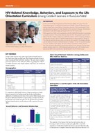 HIV-Related Knowledge, Behaviors, and Exposure to the Life Orientation Curriculum among Grade-8 Learners in KwaZulu-Natal