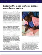 Bridging the gaps in Mali’s disease surveillance system 