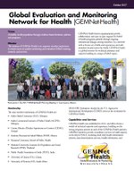 Global Evaluation and Monitoring Network for Health (GEMNet-Health)