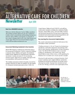 Alternative Care for Children Newsletter (April 2018)