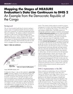 Mapping the Stages of MEASURE Evaluation's Data Use Continuum to DHIS 2: An Example from the Democratic Republic of the Congo