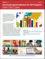 Community-Based Indicators for HIV Programs: Data Use Cases