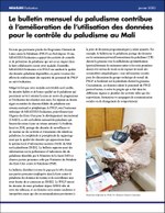 Le bulletin mensuel du paludisme contribue à l’amélioration de l’utilisation des données pour le contrôle du paludisme au Mali
