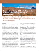 Prospective Study of Health Information Systems (HIS) Strengthening in Madagascar: Integration of Routine Health Information Systems and Epidemiologic Surveillance with a Focus on Malaria