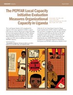 The PEPFAR Local Capacity Initiative Evaluation Measures Organizational Capacity in Uganda