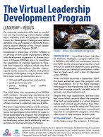 Fact Sheet: The Virtual Leadership Development Program