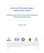 Know Your HIV-Prevention Response: Southern Province, Zambia. Chart Book on Implementation of HIV-prevention Interventions by Nongovernmental Organizations