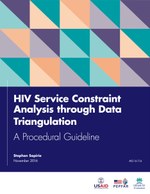 HIV Service Constraint Analysis through Data Triangulation – A Procedural Guideline