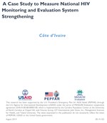 A Case Study to Measure National HIV Monitoring and Evaluation System Strengthening: Côte d’Ivoire