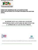 Rapport d’Evaluation du Système d’Information Sanitaire de Routine par l’Approche et les Outils PRISM