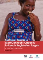 Systemic Barriers to MomConnect’s Capacity to Reach Registration Targets – A Process Evaluation