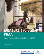 MEASURE Evaluation PIMA – Final Project Report (2012–2017)