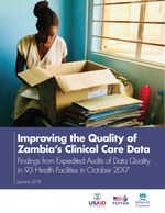 Improving the Quality of Zambia’s Clinical Care Data – Findings from Expedited Audits of Data Quality in 93 Health Facilities in October 2017