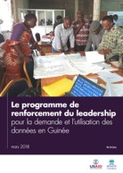 Le programme de renforcement du leadership pour la demande et l’utilisation des données en Guinée