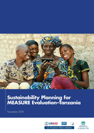 Sustainability Planning for MEASURE Evaluation–Tanzania