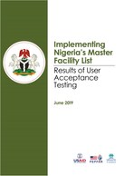 Implementing Nigeria's Master Facility List: Results of User Acceptance Testing