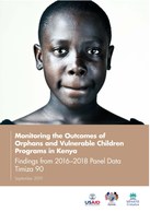 Monitoring the Outcomes of Orphans and Vulnerable Children Programs in Kenya: Findings from 2016–2018 Panel Data: Timiza 90