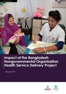 Impact of the Bangladesh Nongovernmental Organization Health Service Delivery Project