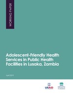 Adolescent-Friendly Health Services in Public Health Facilities in Lusaka, Zambia