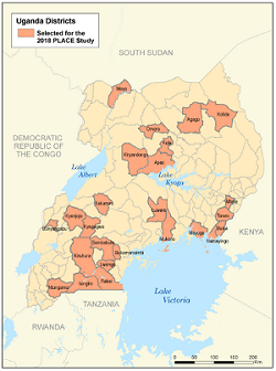 Uganda PLACE Districts